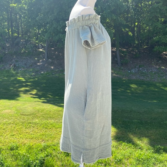 NWOT Anthro Maella Off-The-Shoulder Tunic Dress with Side Pockets, Small - Picture 6 of 16